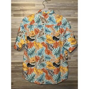 Tommy Bahama The Coconut Point IslandZone Camp Short Sleeve Shirt. Size- M #M